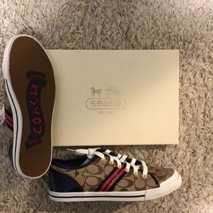 BRAND NEW size 9 Coach Sneakers